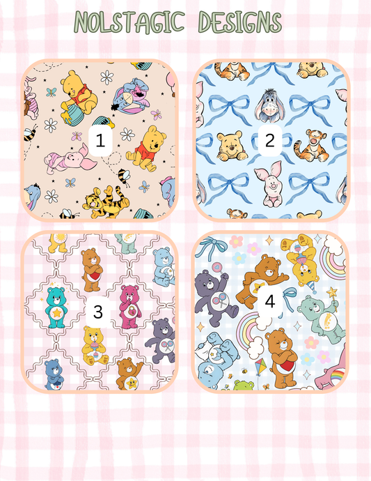 NOSTALGIC PATTERNS ALL SIZES SLEEVES/POUCHES