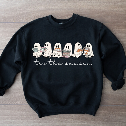 TIS THE SEASON GHOST DESIGN ADULT SIZE (SHIRT/CREWNECK)