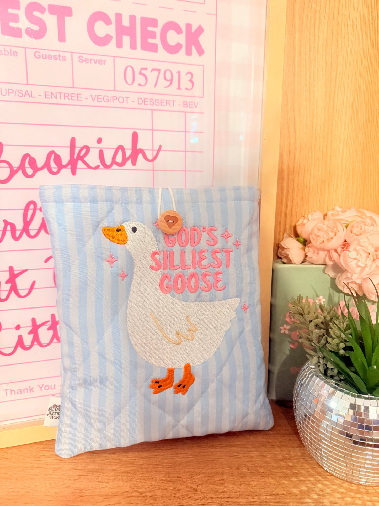 GOD’S SILLIEST GOOSE IPAD 10.9” / HARDCOVER BOOK SLEEVE