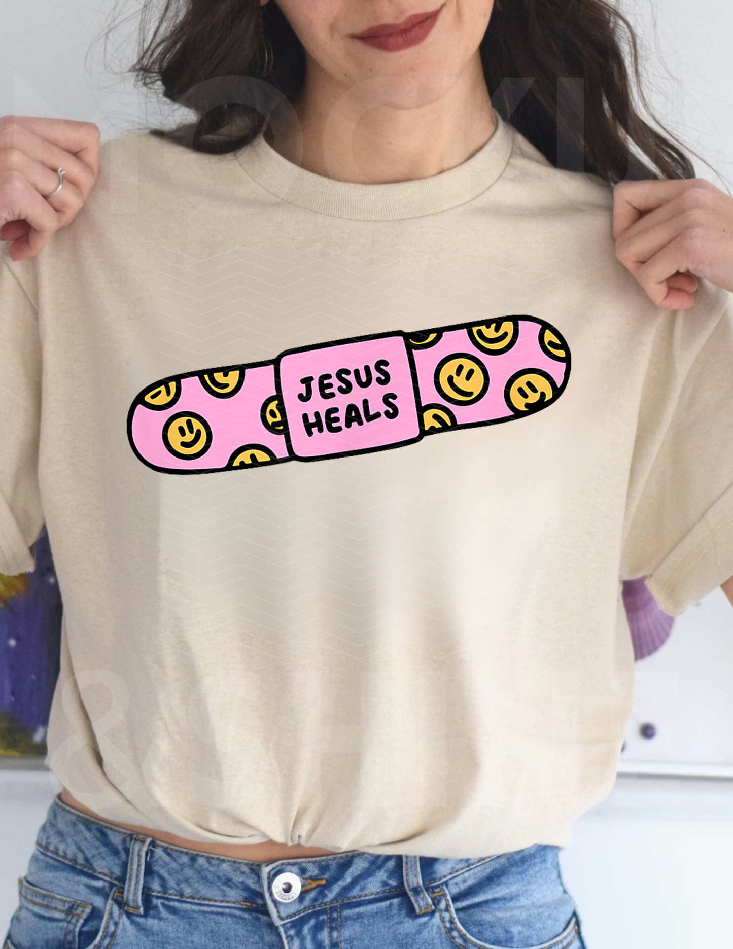 JESUS HEALS ADULT (SHIRT/CREWNECK)