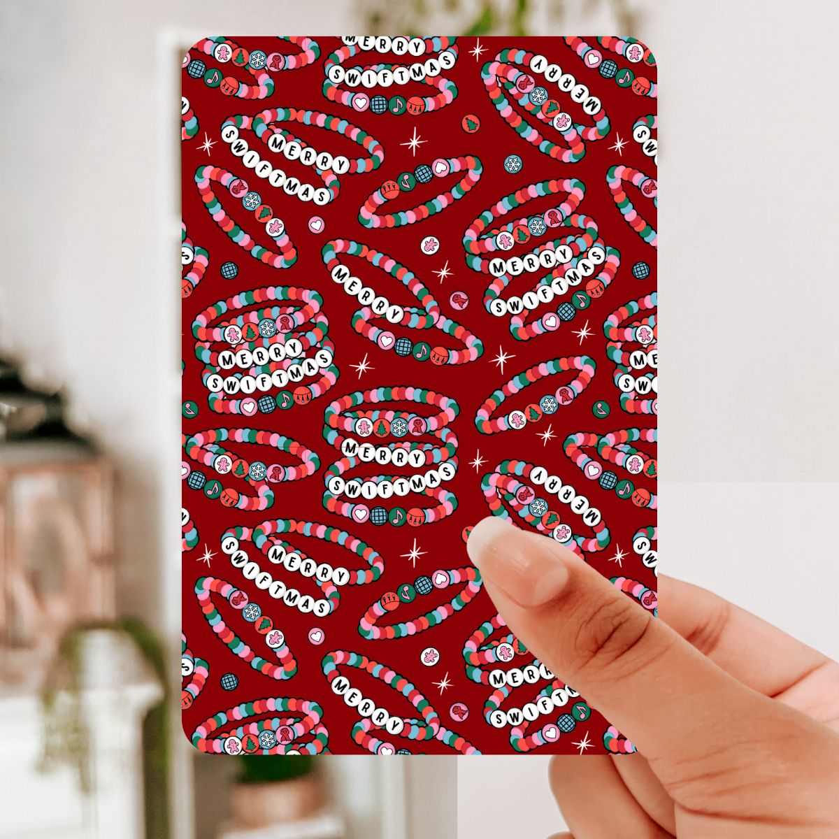 CHRISTMAS KINDLE  INSERTS CARDSTOCK (ALL SIZES)