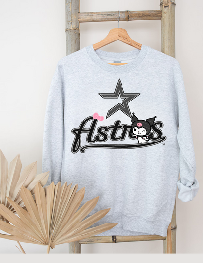 KUROMI ASTROS DESIGN ADULT (SHIRT/CREWNECK)