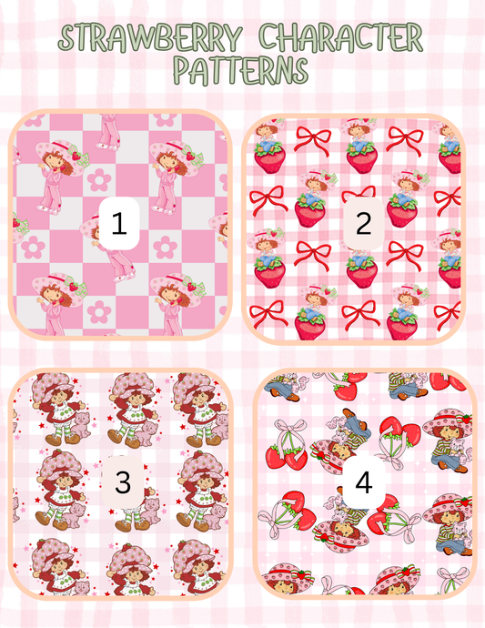 STRAWBERRY PATTERNS ALL SIZES SLEEVES/POUCHES