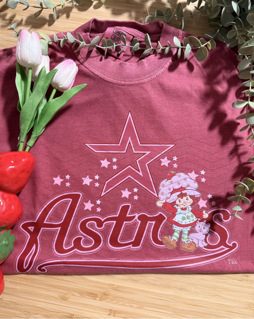 STRAWBERRY STROS ADULT TSHIRT