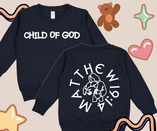 TODDLER CHILD OF GOD CREWNECK