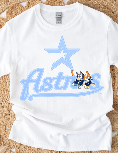 BLUEY ASTROS DESIGN ADULT (SHIRT/CREWNECK)