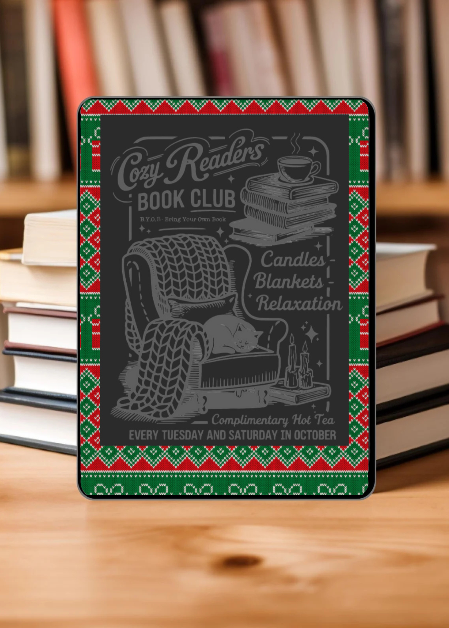 CHRISTMAS KINDLE SKINS ALL SIZES