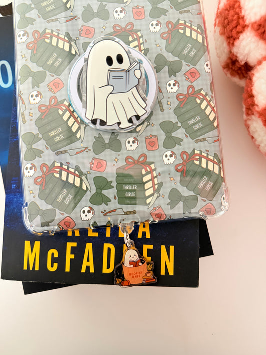 BOOKISH GHOST KINDLE CHARM (TYPE C)