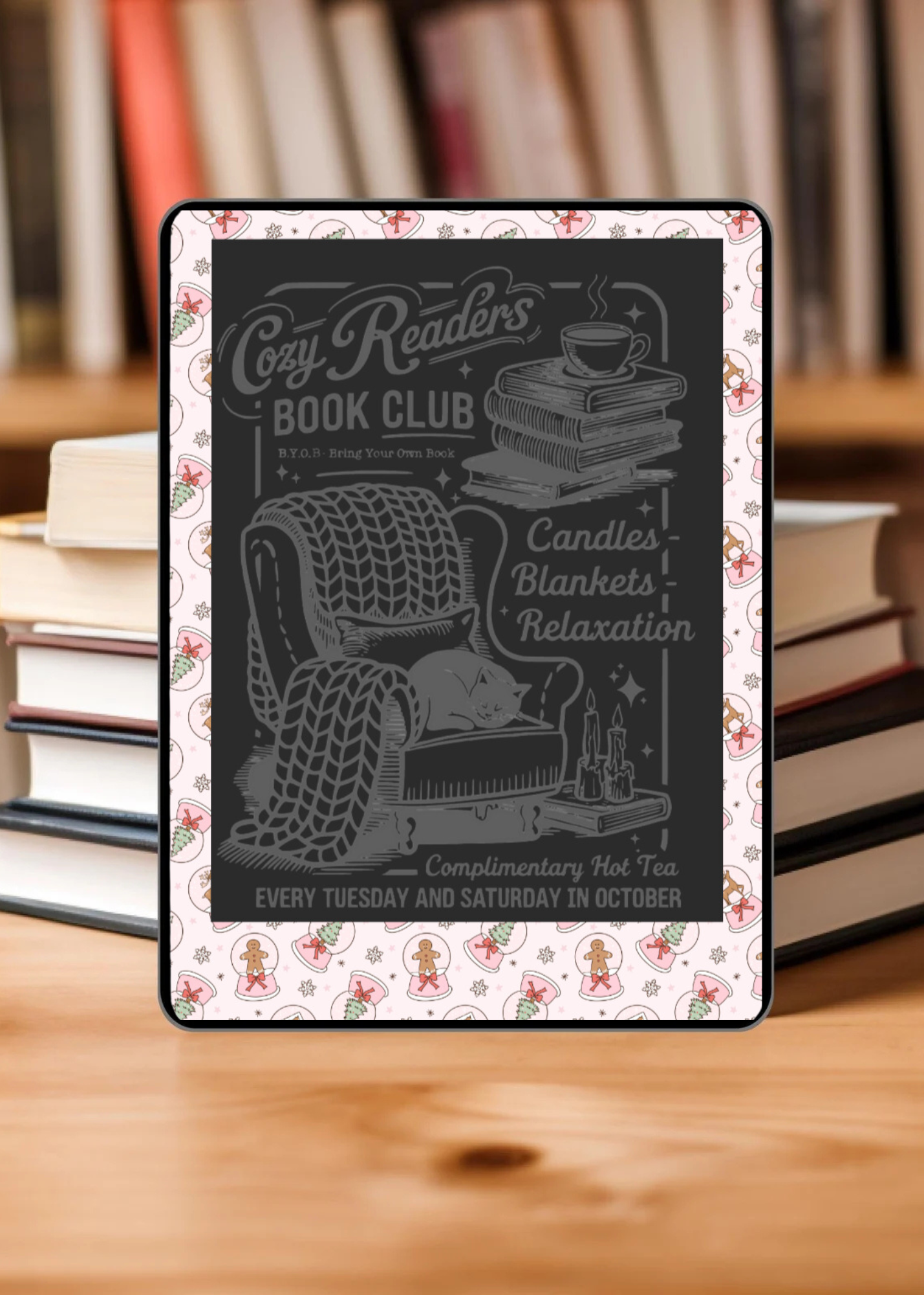 CHRISTMAS KINDLE SKINS ALL SIZES