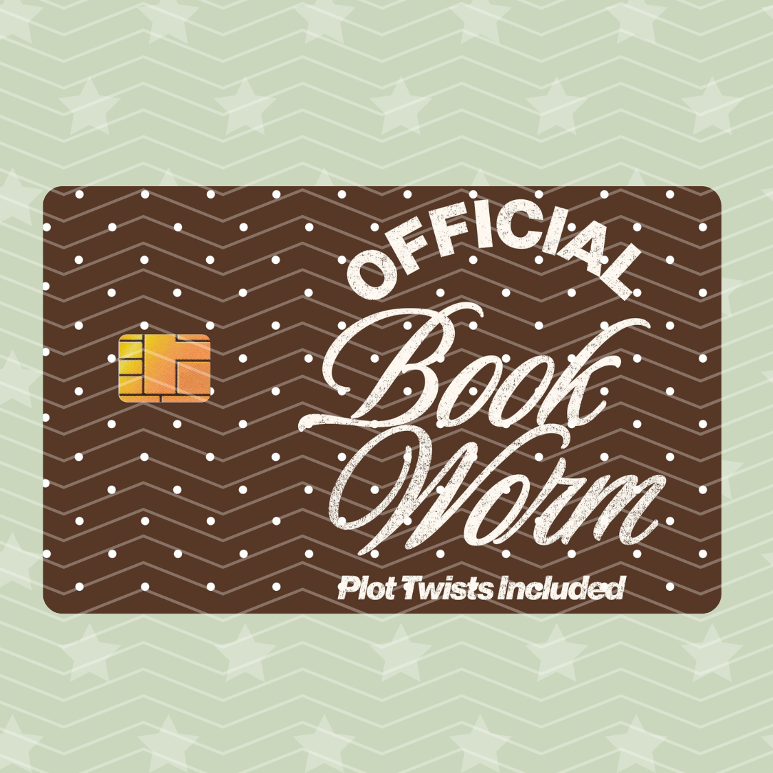 OFFICIAL BOOK WORM CARD SKIN