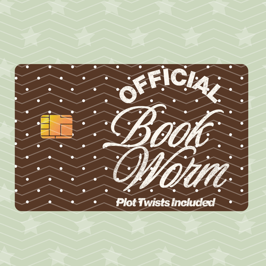 OFFICIAL BOOK WORM CARD SKIN