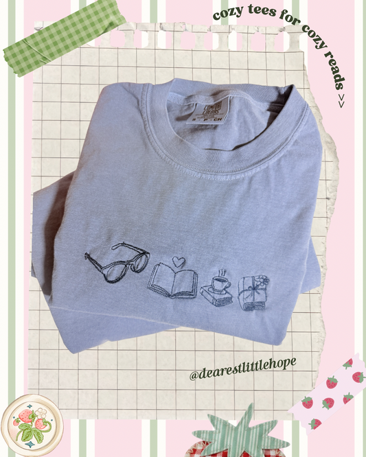 BOOKISH TEE ADULT SIZE (SHIRT)