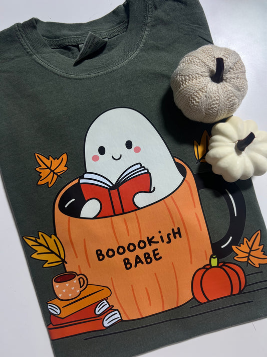 SPOOKY LIBRARY GHOST TSHIRT/SWEATSHIRT