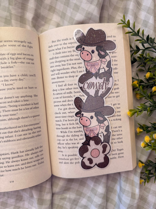 COWDY HOLOGRAPHIC BOOKMARK