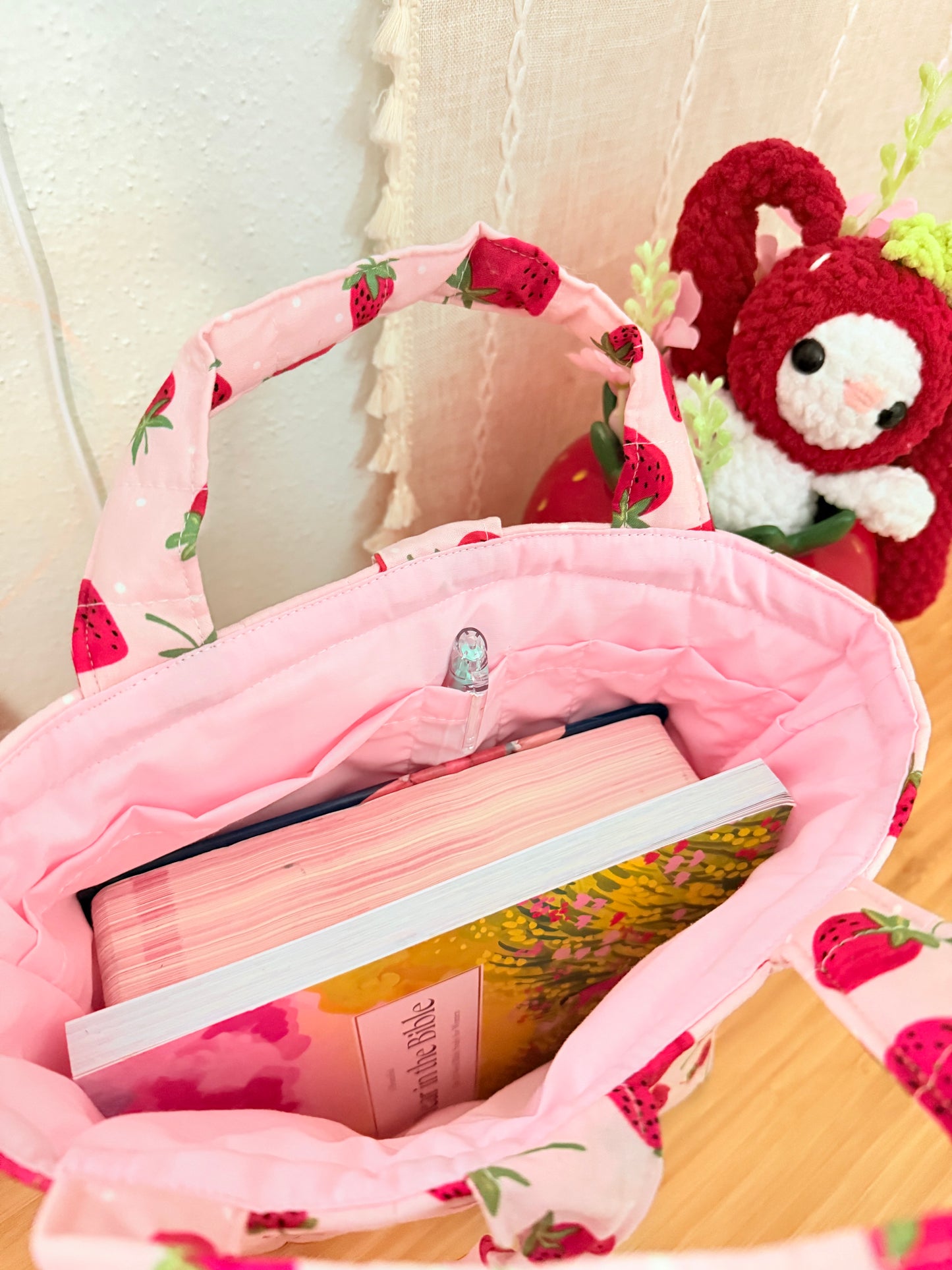 MINI TOTE (PERFECT FOR BIBLE STUDY)