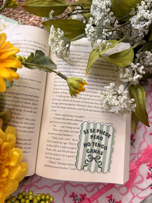 SI SE PUEDE PERO NO TENGO GANAS HOLOGRAPHIC STICKER