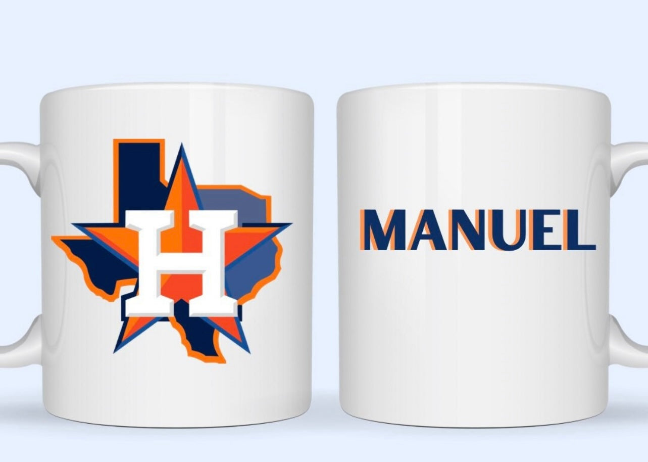 Astros Custom Name Mug