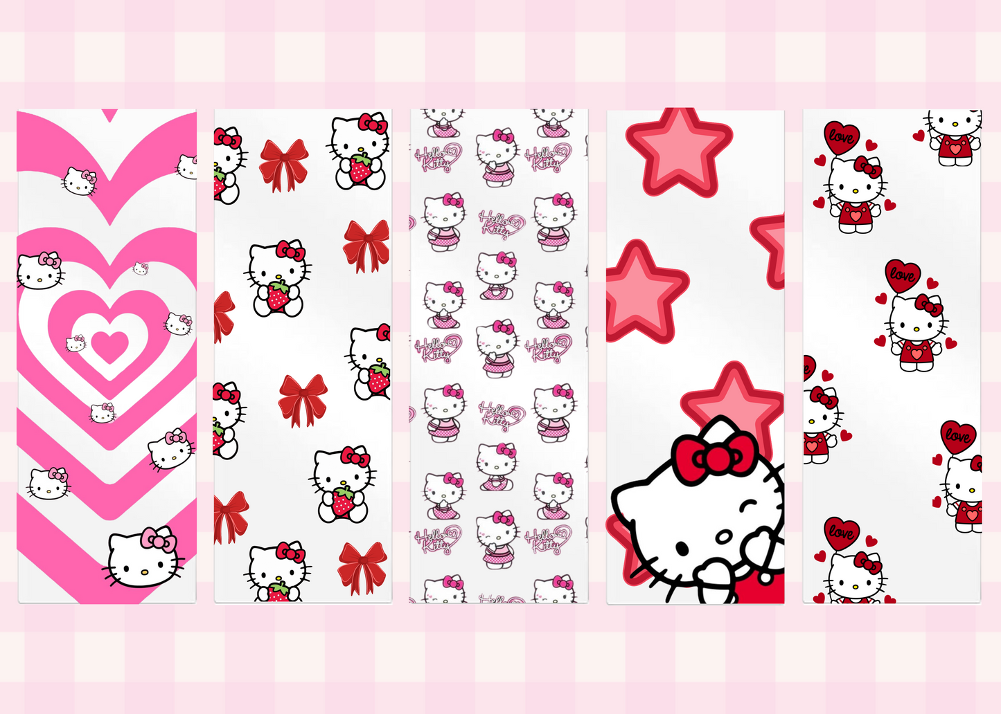 HELLO KITTY ACRYLIC BOOKMARKS