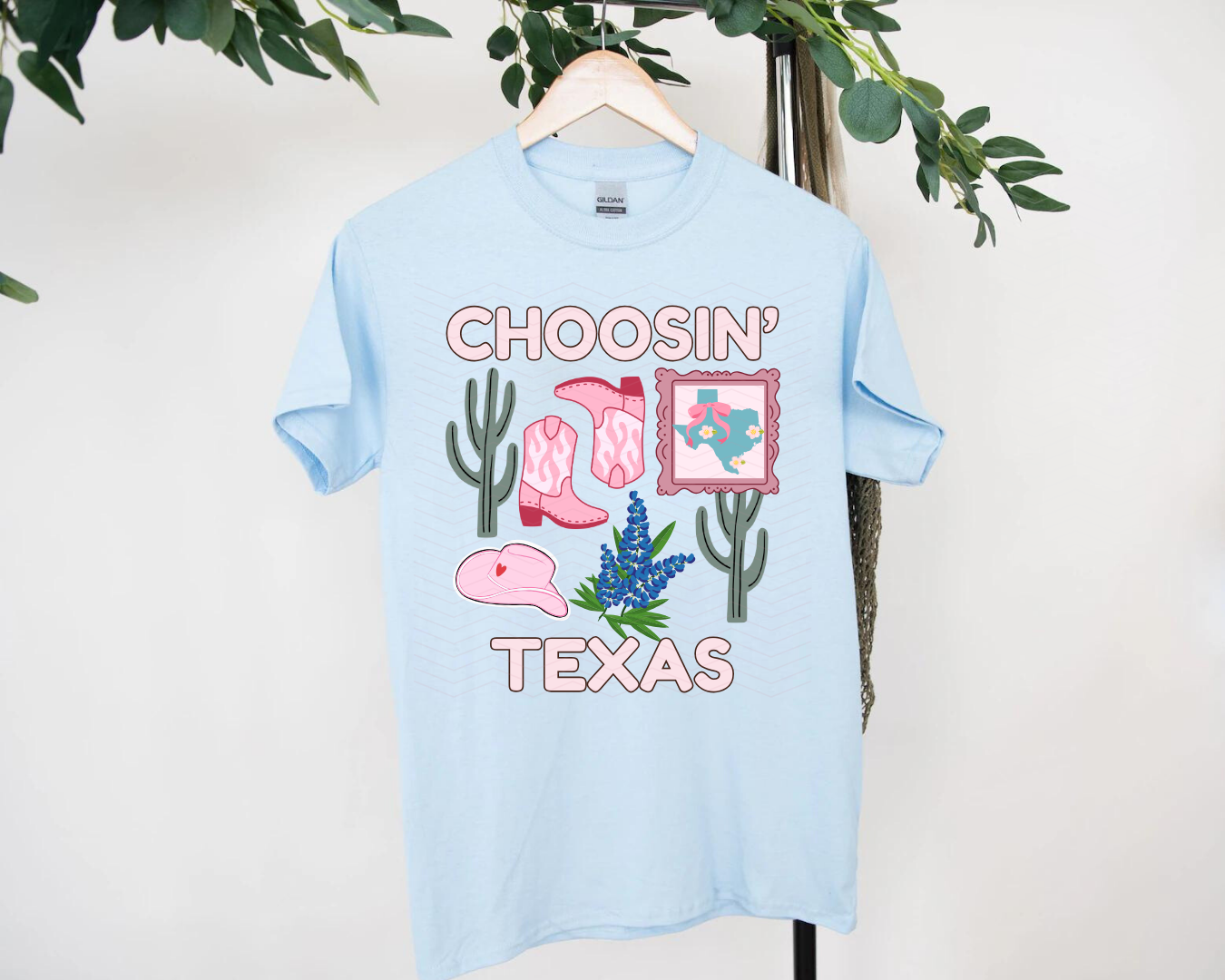CHOOSIN TEXAS ADULT T-SHIRT