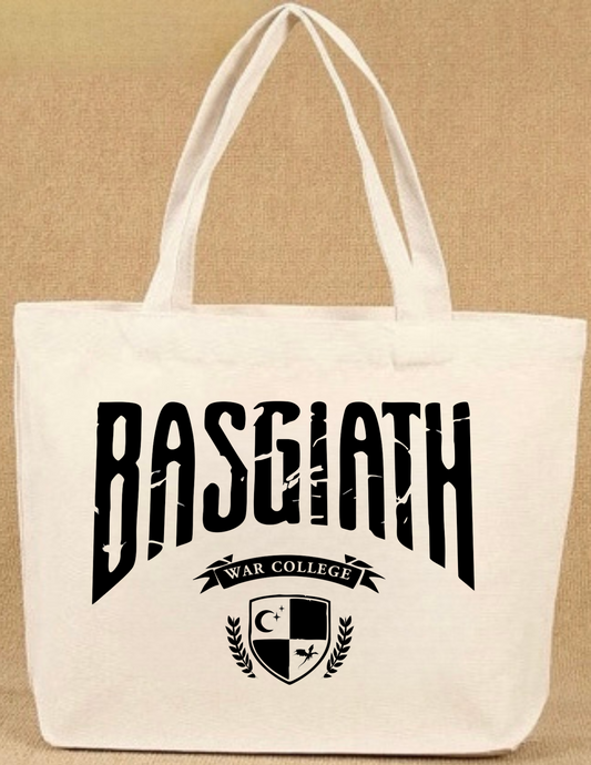 BASGIATH CANVAS TOTE BAG