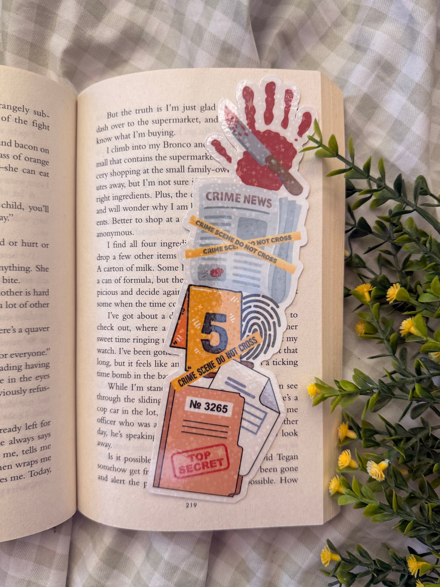THRILLER HOLOGRAPHIC BOOKMARK