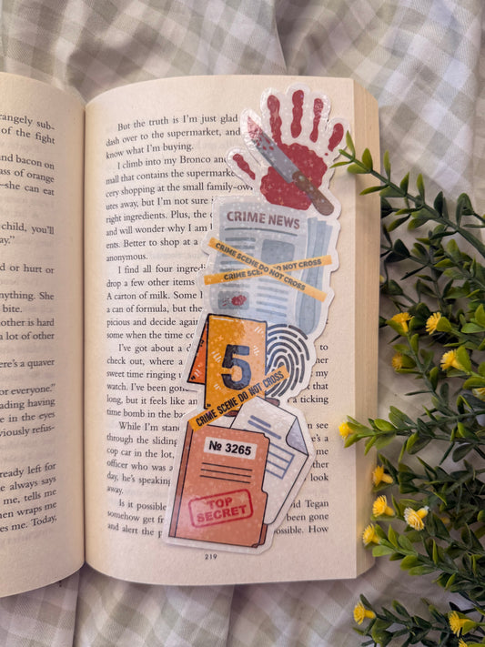THRILLER HOLOGRAPHIC BOOKMARK