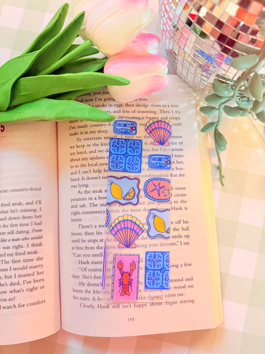 SUMMER ACRYLIC BOOKMARK