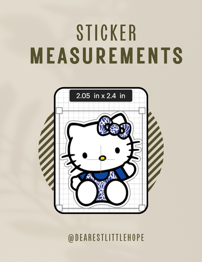 HELLO KITTY BARRO / TALAVERA STICKER