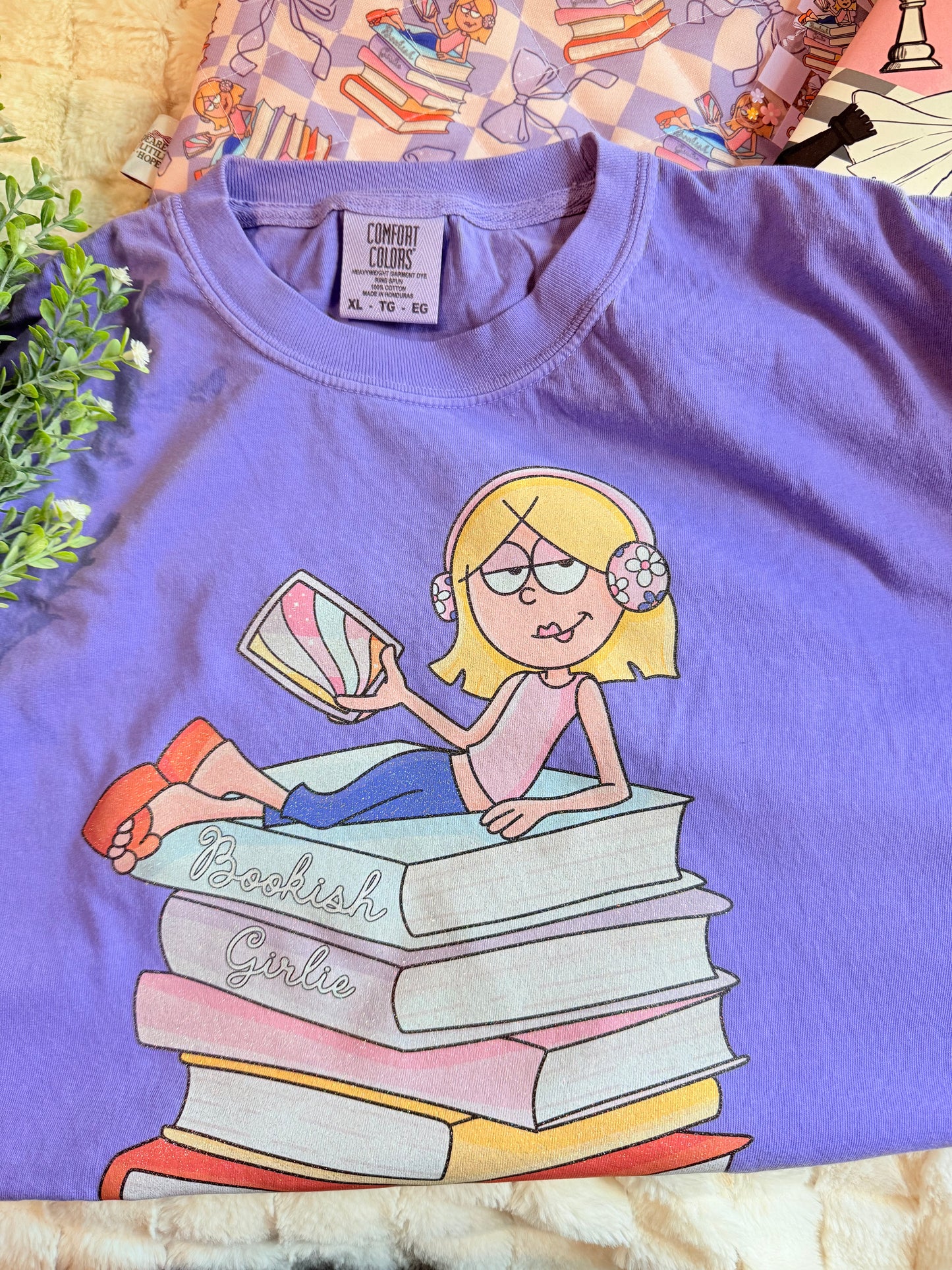 LIZZIE GLITTER ADULT SIZE SHIRT