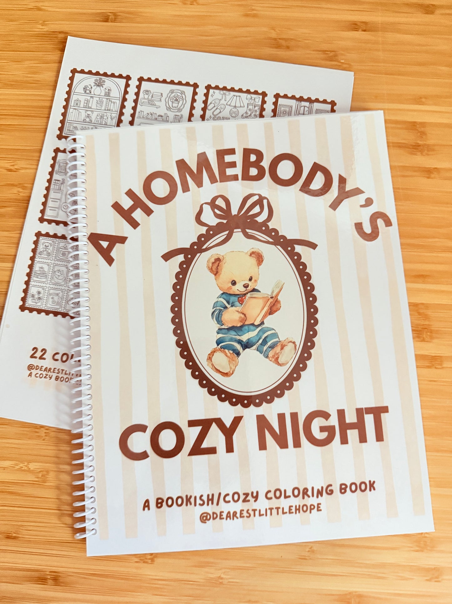 A HOMEBODY’S COZY NIGHT COLORING BOOK