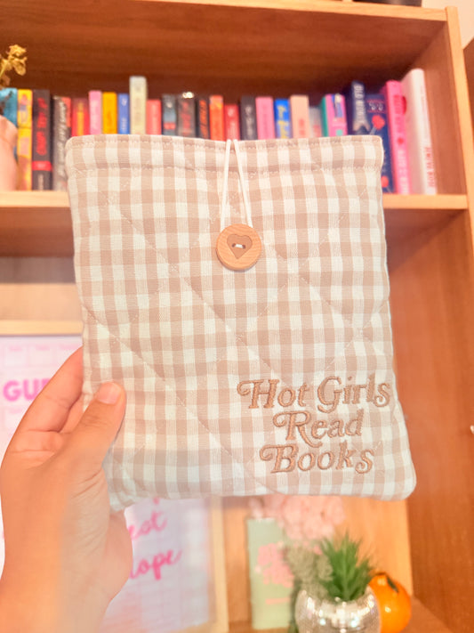 HOT GIRLS READ BEIGE KOBO LIBRA SLEEVE