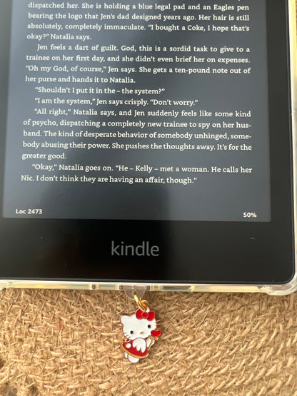 HELLO KITTY KINDLE CHARMS (TYPE C)