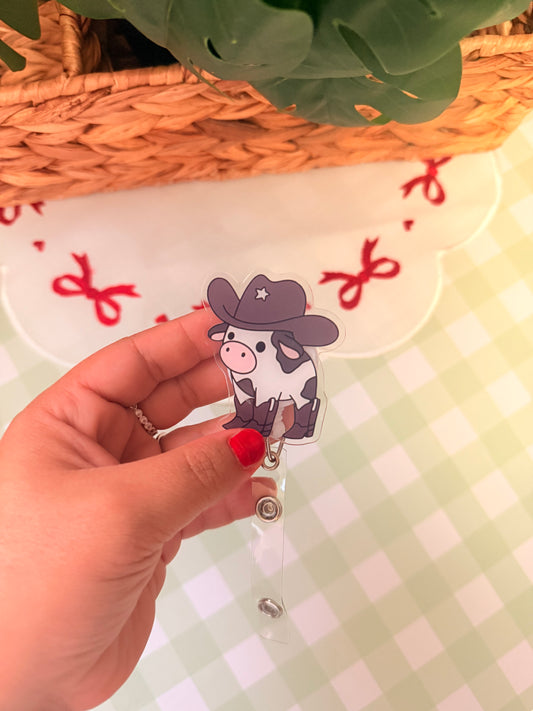 COWDY BADGE REEL