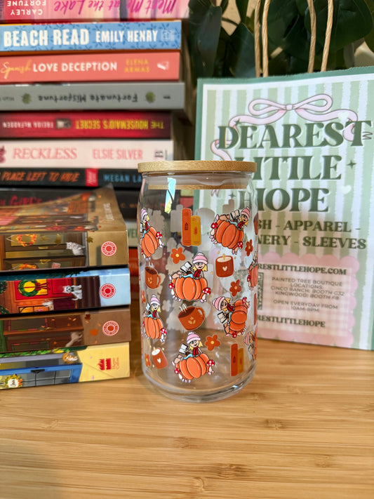 LIZZIE FALL GLASS CUP