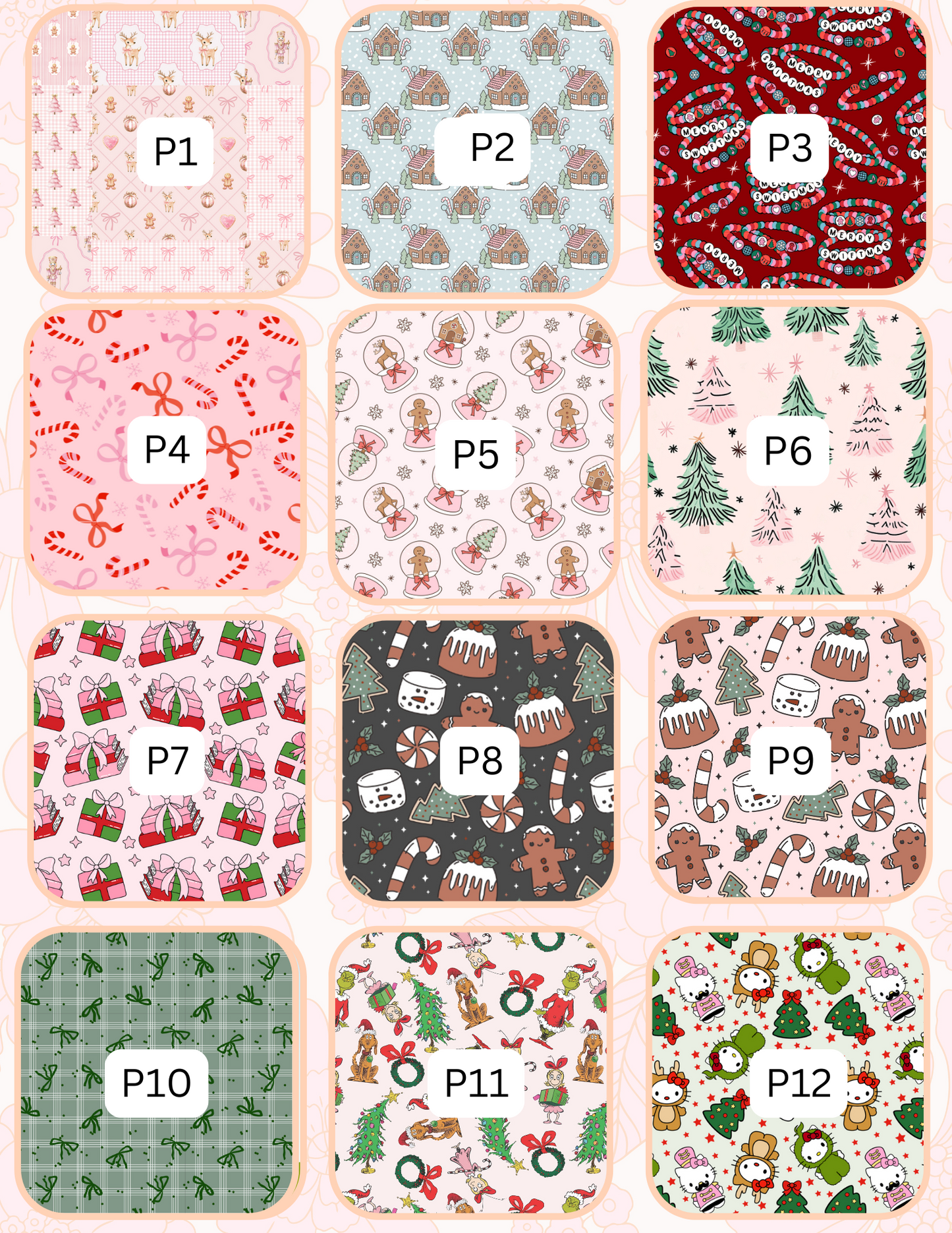 IPAD MINI 6TH GEN ( NEW PATTERNS )