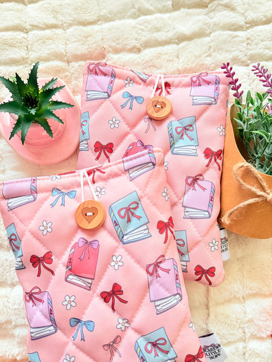 BOOKISH PATTERNS ALL SIZES SLEEVES/POUCHES