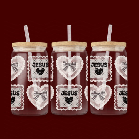 JESUS GLASS CUP