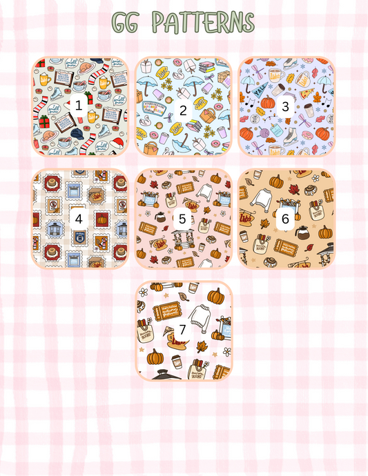 GG PATTERNS ALL SIZES SLEEVES/POUCHES