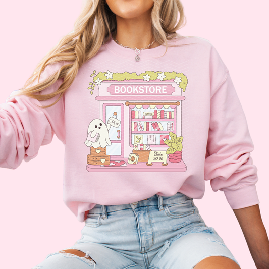 BOOKSTORE FALL ADULT CREWNECK