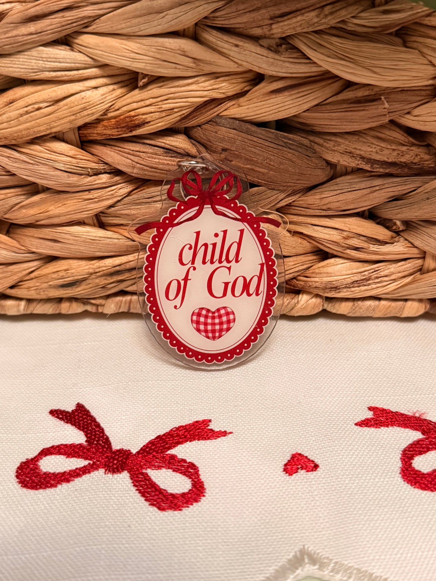 CHILD OF GOD KEYCHAIN
