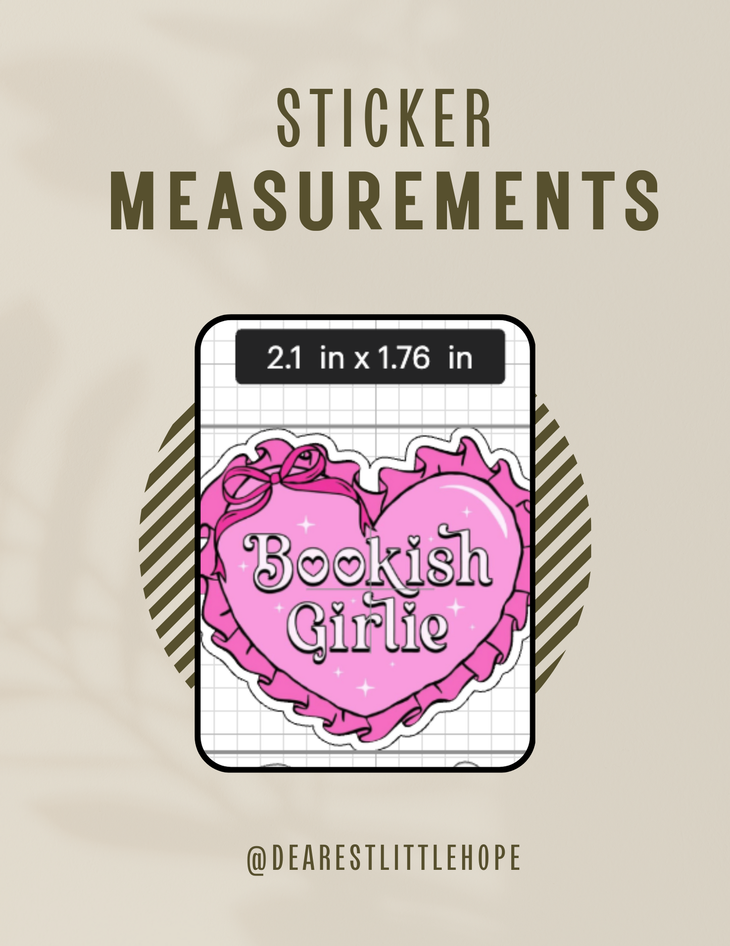 BOOKISH GIRLIE STICKER