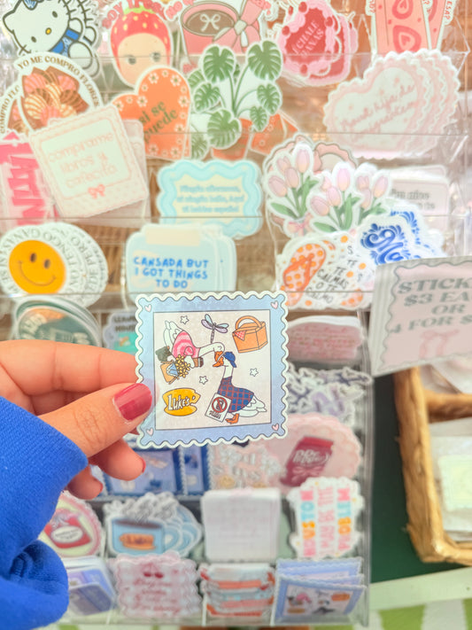 GILMORE GIRL INSPIRED STAMP STICKER