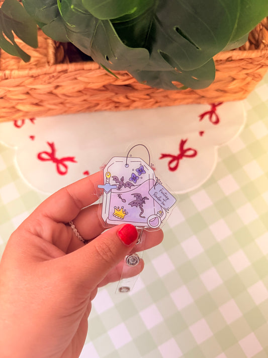 FANTASY TEA BADGE REEL
