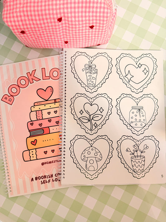 BOOK LOVER COLORING BOOK