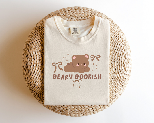 BEARY BOOKISH ADULT SIZE SHIRT