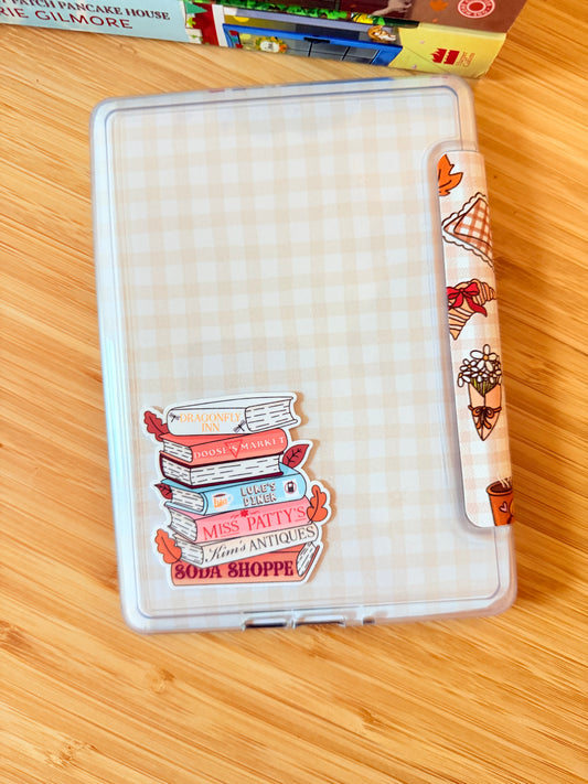 GILMORE GIRLS BOOK STACK STICKER