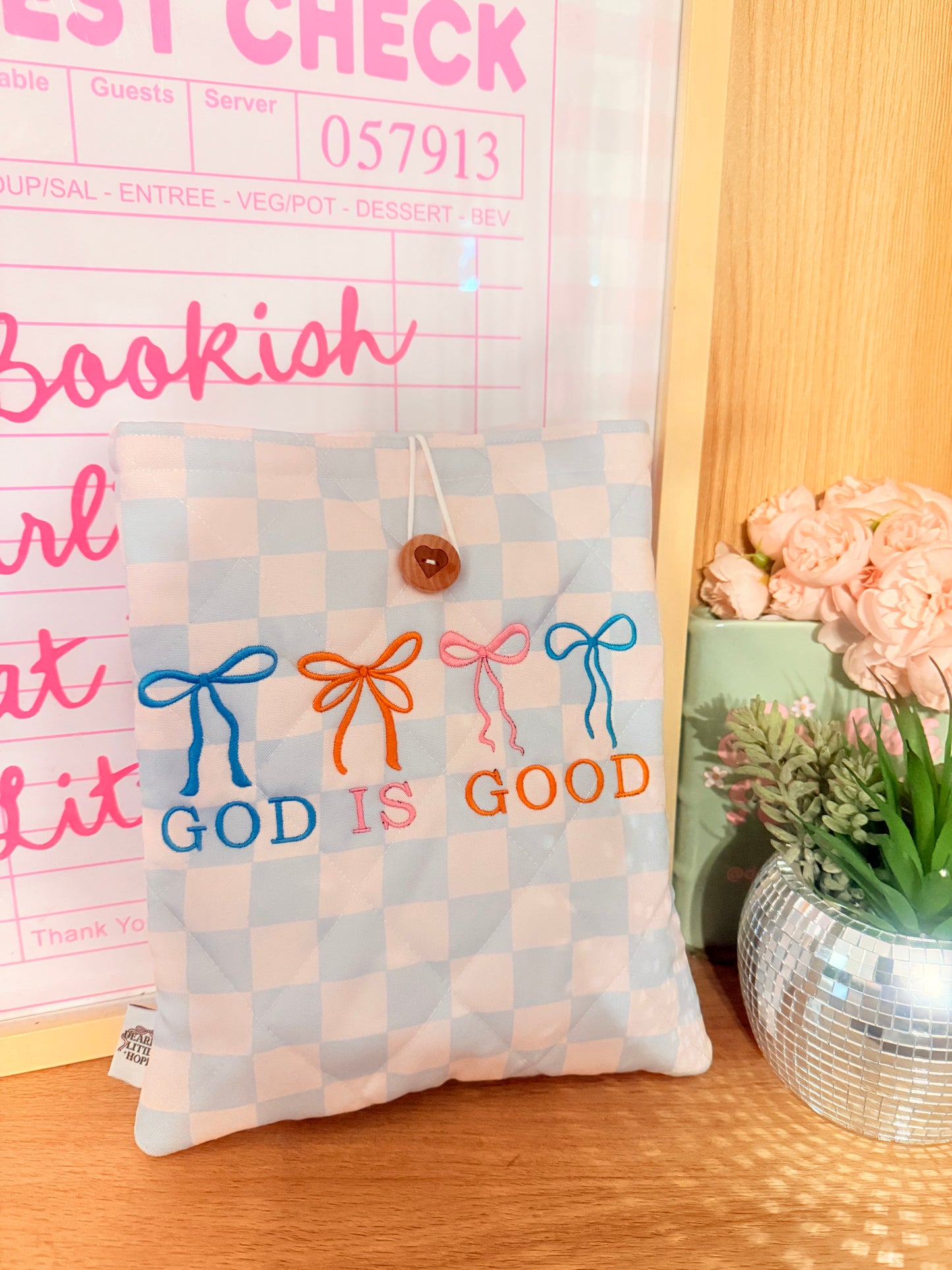 GOD IS GOOD IPAD 10.9” / HARDCOVER BOOK SLEEVE