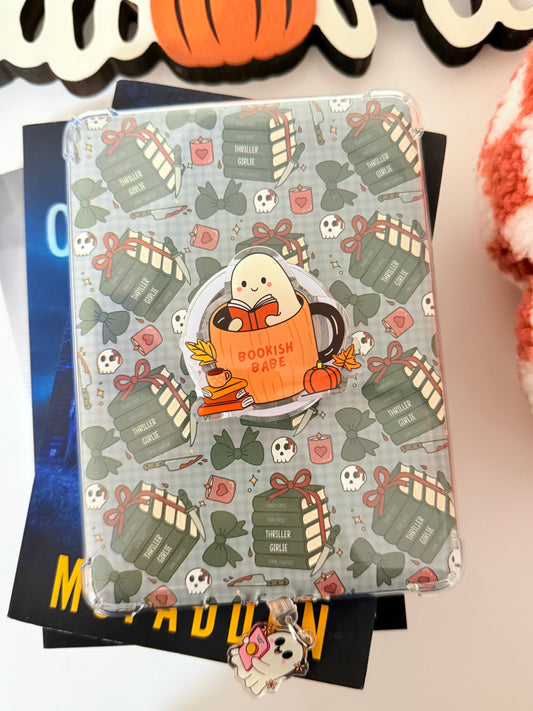 BOOKISH BABE GHOST MAGSAFE POP SOCKET