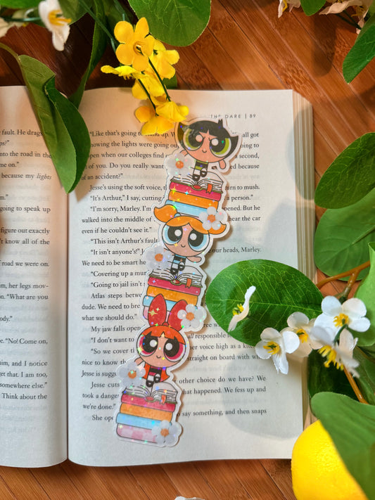 PUFF GIRLS HOLOGRAPHIC BOOKMARK