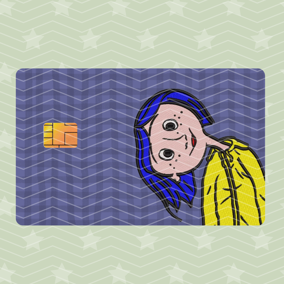 CORALINE CARD SKIN HOLOGRAPHIC